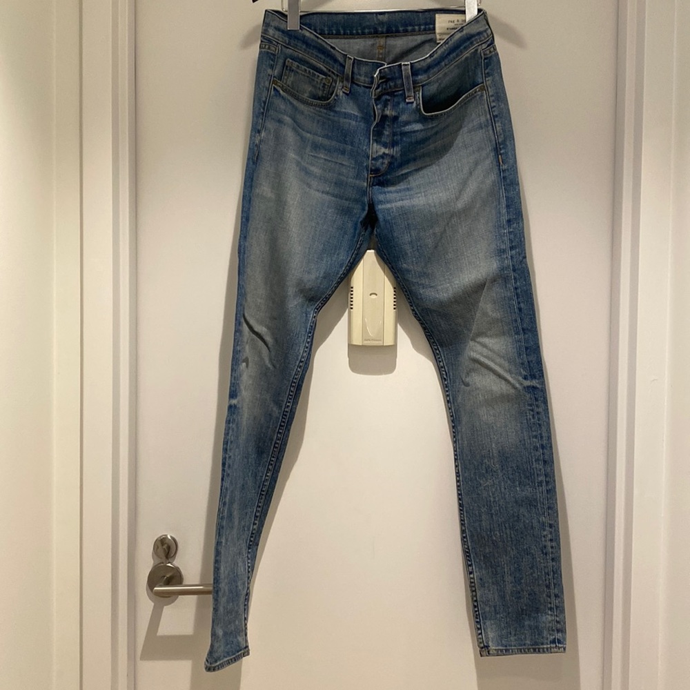 Mens rag & bone skinny fit jeans